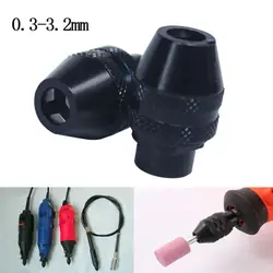 Универсальный Мульти Keyless Dremel Chuck Mini Drill Collet для роторного инструмента 0,5-3,2 мм