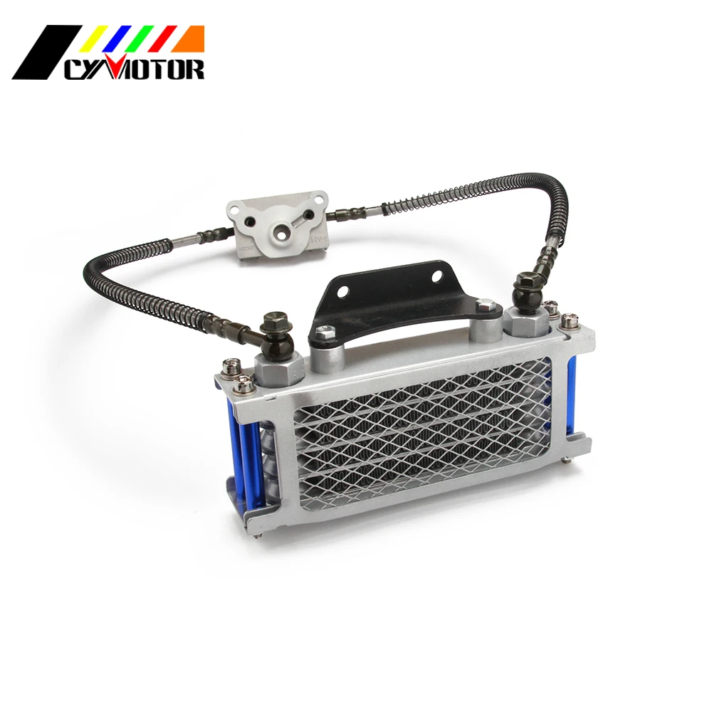Масляный радиатор для горизонтальных двигателей Loncin Zongshen Lifan Shineray Yinxiang 125 140CC с