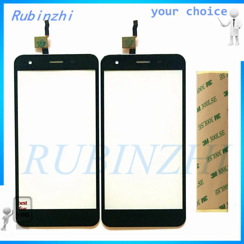 RUBINZHI + сенсорный экран для Fly Power Plus XXL FS530 FS 530 сенсорная панель дигитайзер переднее
