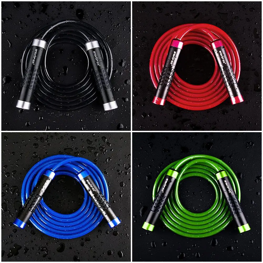 High Speed Aerobic Steel Wire Skipping Rope Length Adjustable Jump Rope