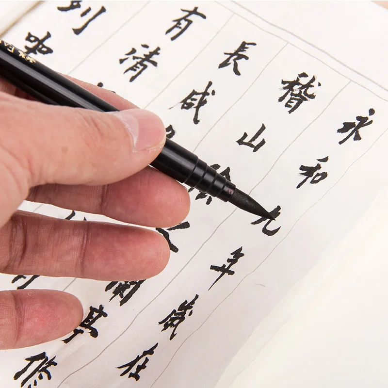 Faber Castell 워터 베이스 아쿠아렐 캘리그래피 브러시 마커, 부드러운 팁 그리기 마커 세트, 그리기 및 쓰기에 수용성