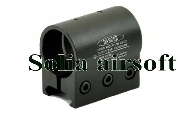 

25mm Ring Flashlight Red Dot Sight Laser Scope Mount for 20mm Weaver Rail Base