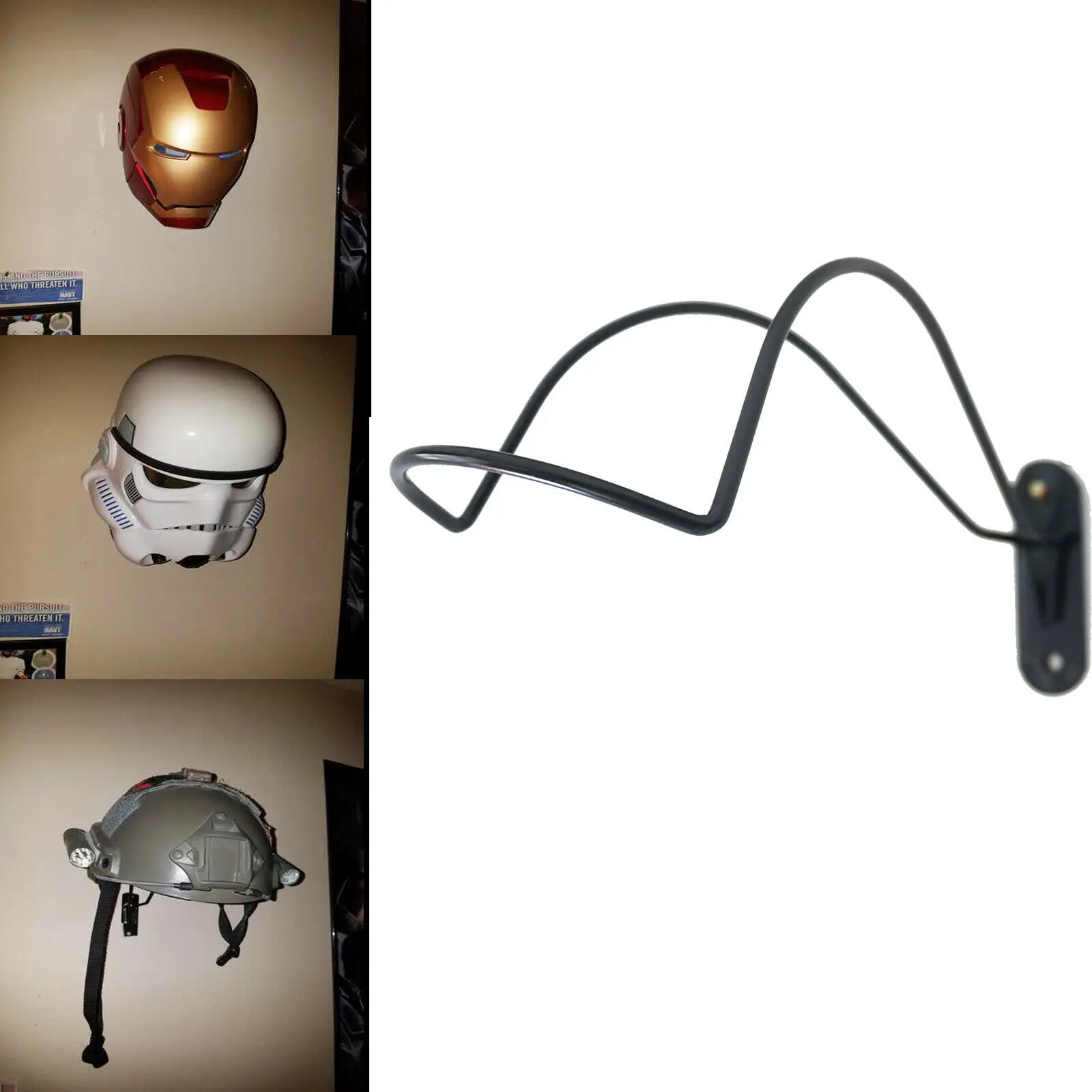 

Strong iron Rack for Avengers Captain America Civil War Iron Man Helmet Endgame