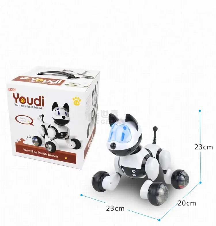 

Electronic Pet IN STOCK walking toy zoomer dog cat Sound Control Smart interactive Dog Educational Children Toy Birthday gift