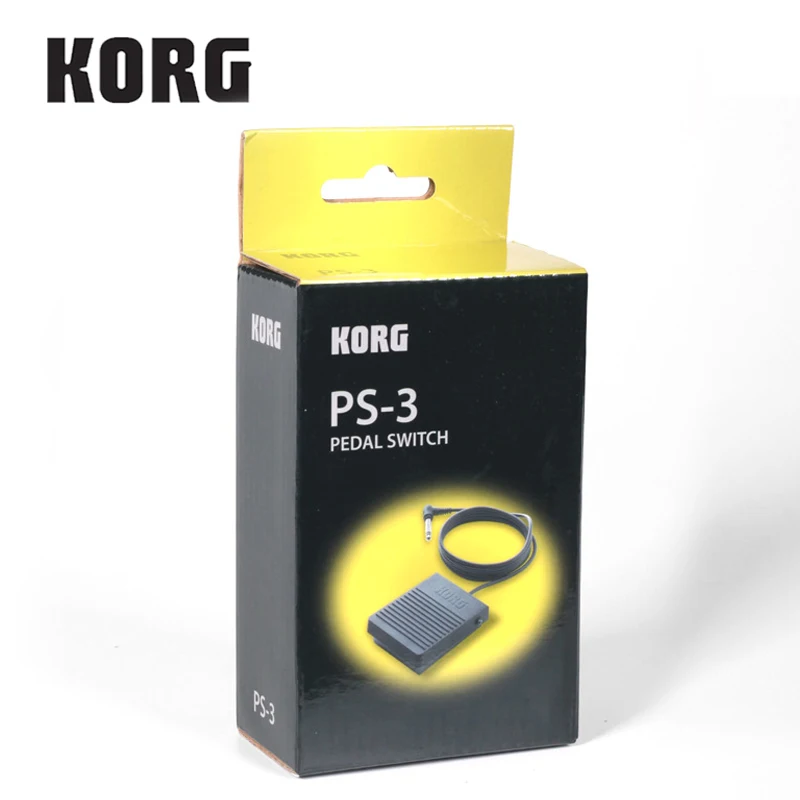  Korg PS-3 / PS-1 Single Momentary Pedal Footswitch for MIDI Keyboard Synthesizers Tone Modules and 