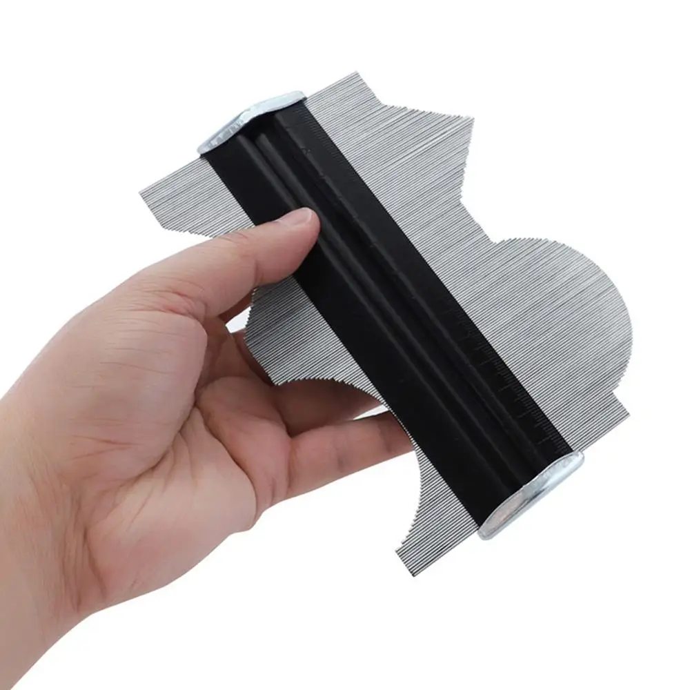 

Contour Ruler Gauge Duplicator 6 inch Metal Professional Contour Profile Gauge Tiling Laminate Tiles General Tools