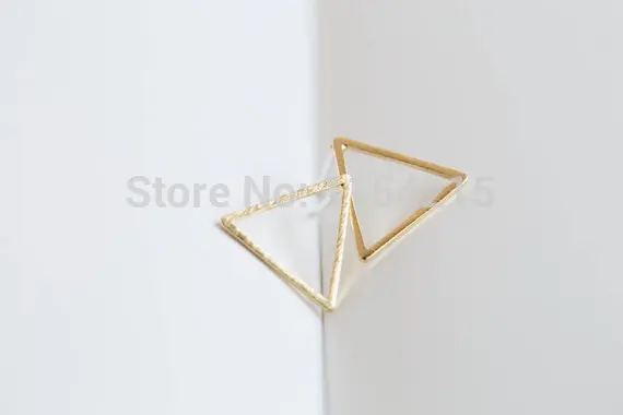 New Fashion geometric triangle studs earring jewelry for Women EY-E008