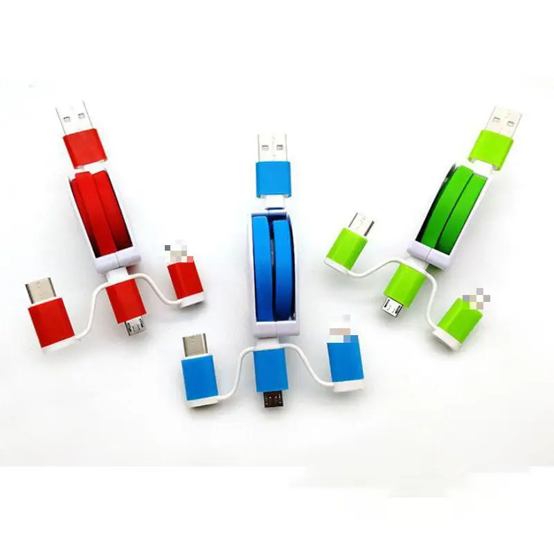 Многофункциональный 3 в 1 usb кабель Универсальный для быстрой зарядки и передачи