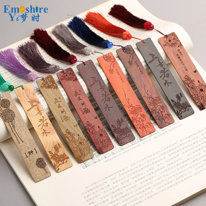 Wooden Bookmarks Custom Business Gifts Chinese Bookmarks Wooden Retro Creative Graduation Gift Mahogany Bookmarks M020|chinese bookmark|wood bookmarkbusiness bookmarks - AliExpress