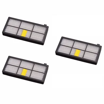

3x hepa filter for iRobot Roomba 800 900 Series iRobot 870 880 980 robot Vacuum Cleaner parts Accessories replacement filter