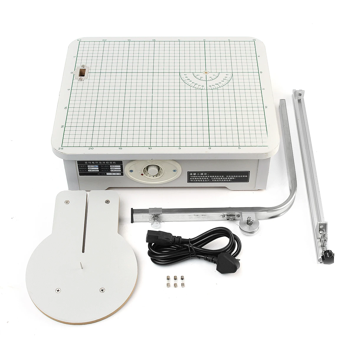 

XNEMON Board WAX Foam, Sponge, Pearl Cotton, Cutting Machine S403 Working Stand Table Tool Styrofoam Cutter CUTS FOAM KT 220V