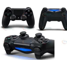 Wireless original Dualshock 4 controller Body feeling handle black controller Good Quality Bluetooth Shock Game joypad for P4