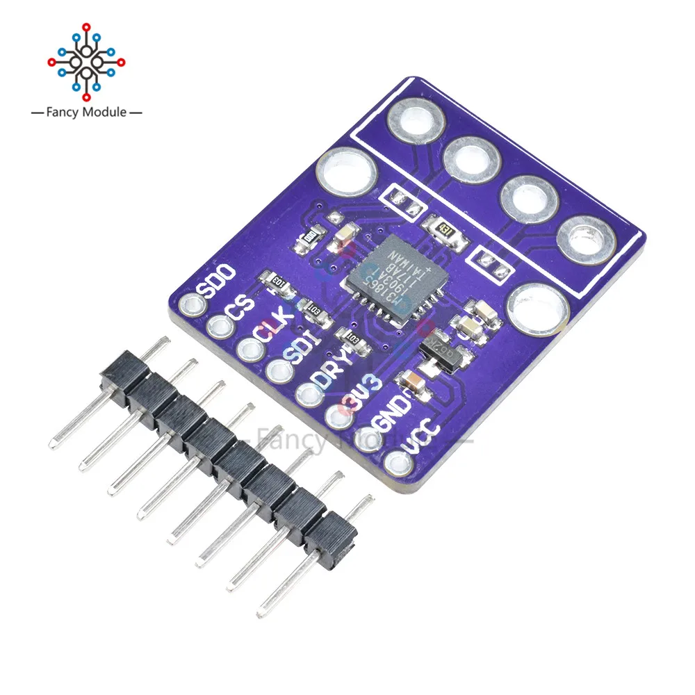 

MAX31865 RTD Platinum Resistance Temperature Detector Module Board PT100-PT1000 Thermocouple Sensor Amplifier for Arduino