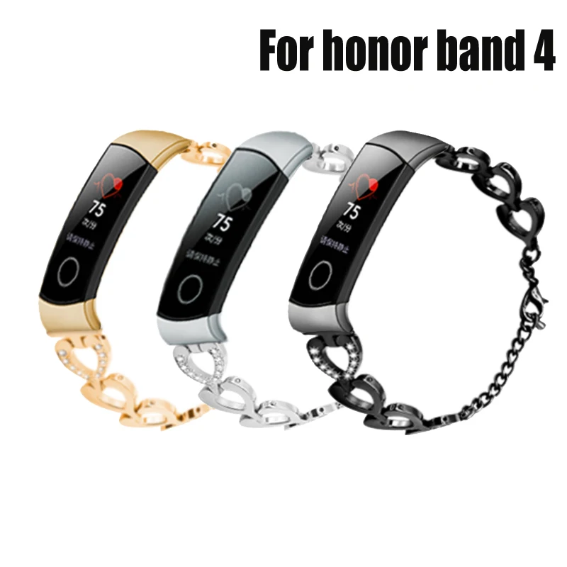 honor band 4 pulseira inteligente de aço
