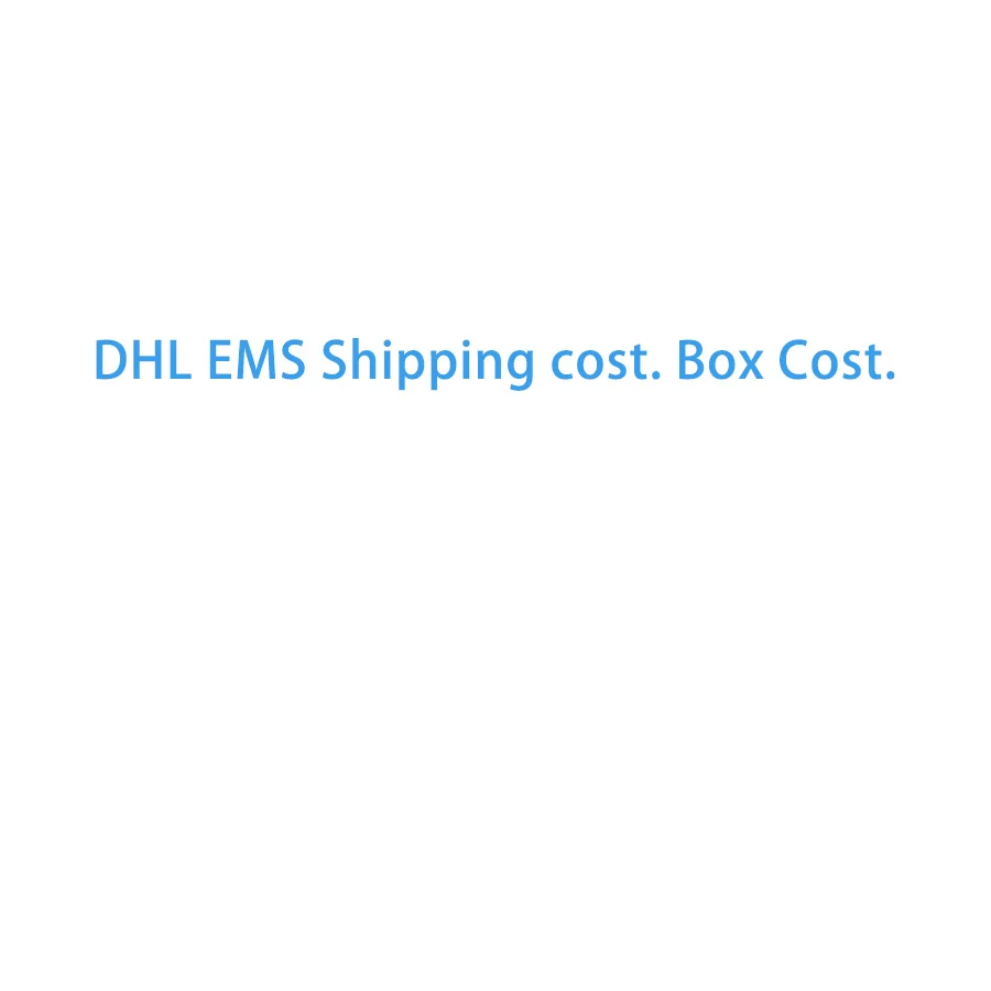 

DHL EMS Shipping cost. Box Cost.