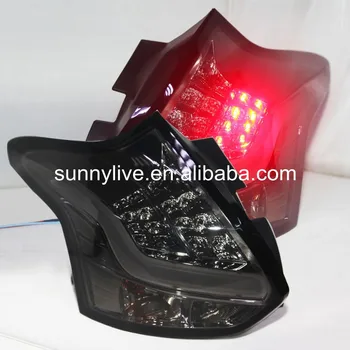 

For FORD New for Focus 3 LED Strip Tail Lamp Hatchback 2012-2014 year Smoke Black JY