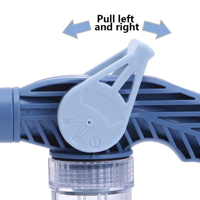 8 в 1 водяной пистолет высокого давления автомобильный садовый пистолет-распылитель моющего средства распылитель пластиковый простой в использовании Ez Jet водяной пистолет турбо опрыскиватель