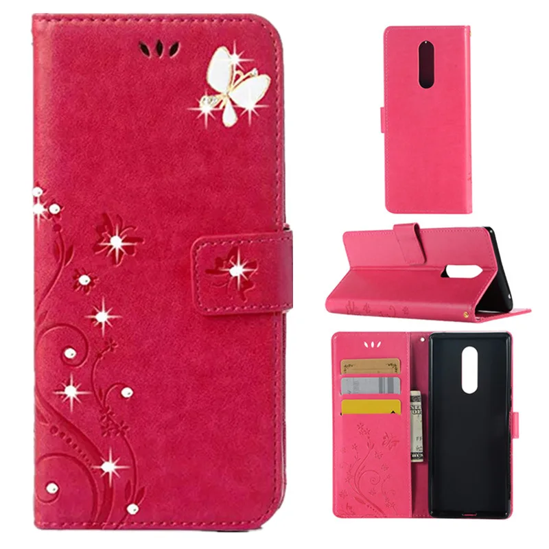 

Glitter Phone Coque for Sony Xperia 1 Bling Leather Flip Case for sony xperia XZ3 XZ2 XZ1 XZ Phone Shell Cover