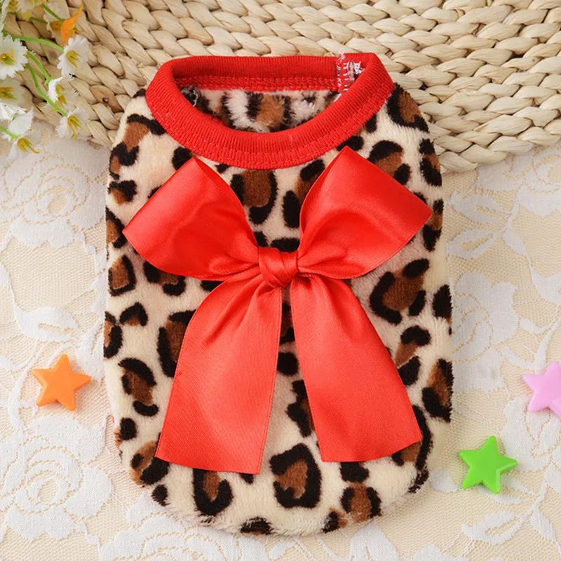 Bajila Spring Fashion Cute Teacup Dog Clothes Puppy Vest Coral Soft