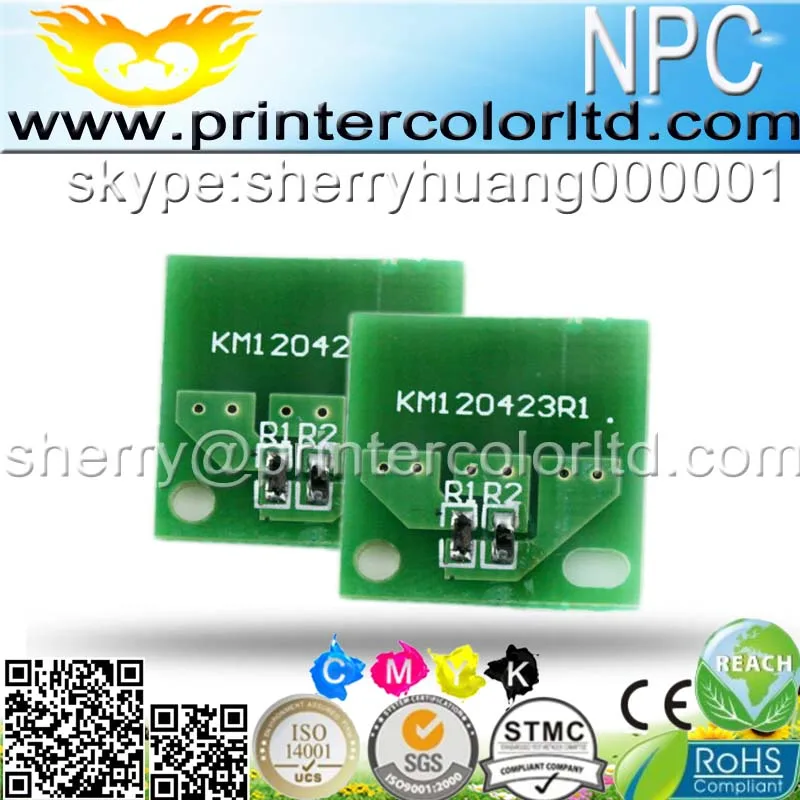 C224 C284 C364 C454 C554 для KONICA MINOLTA BIZHUB чип сброса для принтера чип используется в цветном лазерном принтере или копире