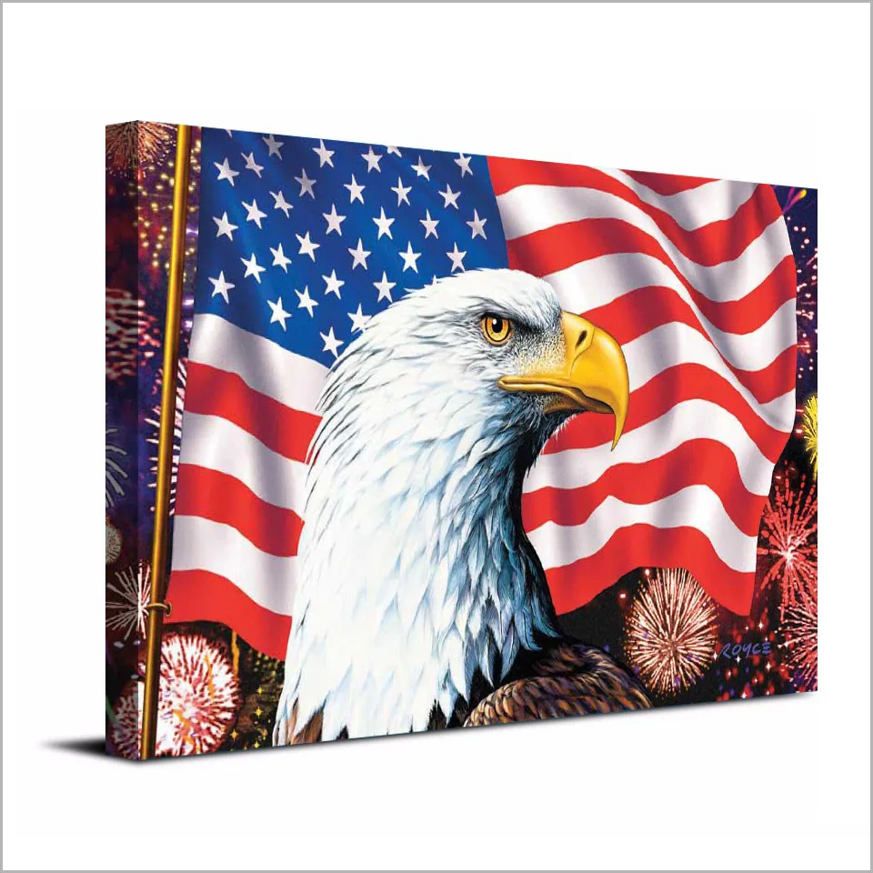 Décoration Intérieure Maison Encadrée Imprimer Eagle Et Le