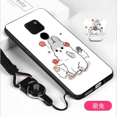 Телефон чехлы для huawei Коврики 20X Чехол Мягкий силиконовый чехол-сумка принципиально 6,53 ''для huawei Коврики 20x сумка Коврики 20x случаях shell - Цвет: A10