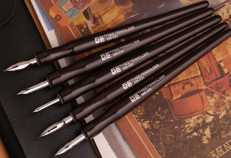 5 шт./лот манга комиксов ручка dip Ручка G ручка Набор Аниме перо инструменты Pro Рисование товары для рукоделия