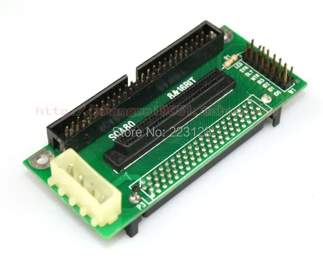 DF CABLE & PLUGSCSI 68 rpm 80 rpm 50IDE SCSI hard disk adapter 68 pin to 80 pin to 50 pin IDE to