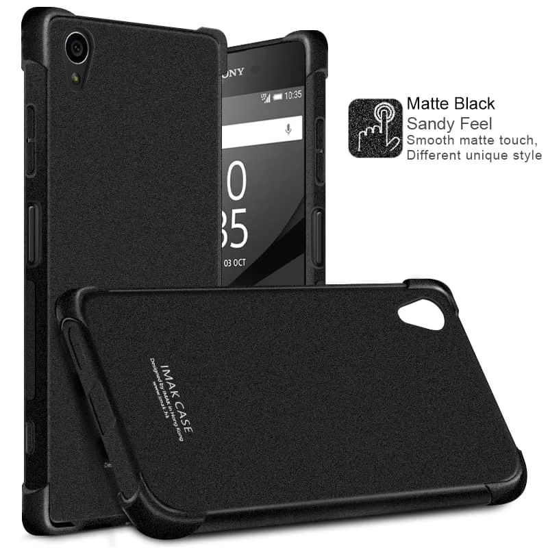 

IMAK TPU Case with Anti-explosion Screen Film for Sony Xperia XA1 Plus