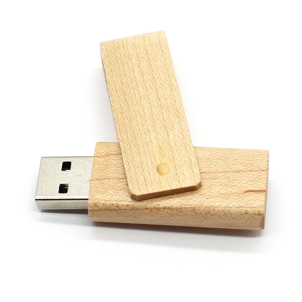 Реальный Ёмкость деревянный 64 Гб USB флеш-накопители, Вращающаяся ручка привода 128 MB 16 GB 32 GB дерево флешка, переносной usb-накопитель лучшие