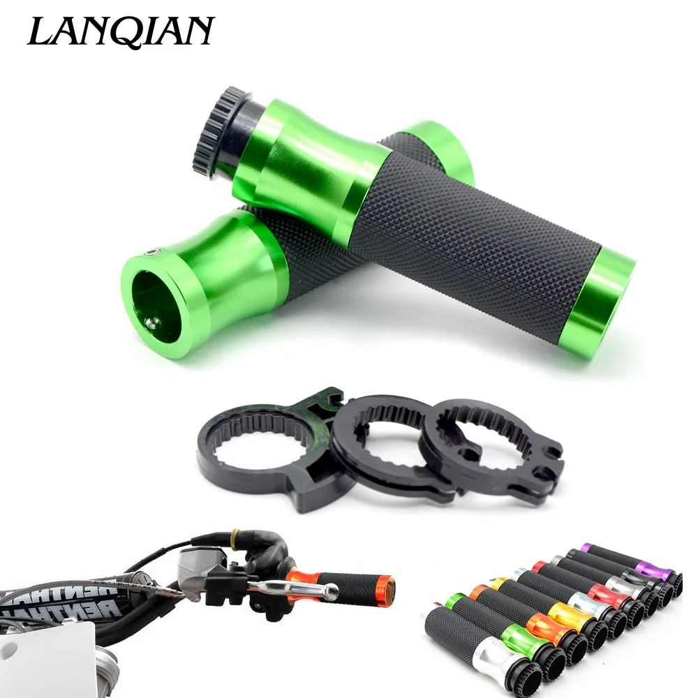 7/8" 22mm Motorcycle Handlebar Grip Handle Bar For Kawasaki Ninja 650R