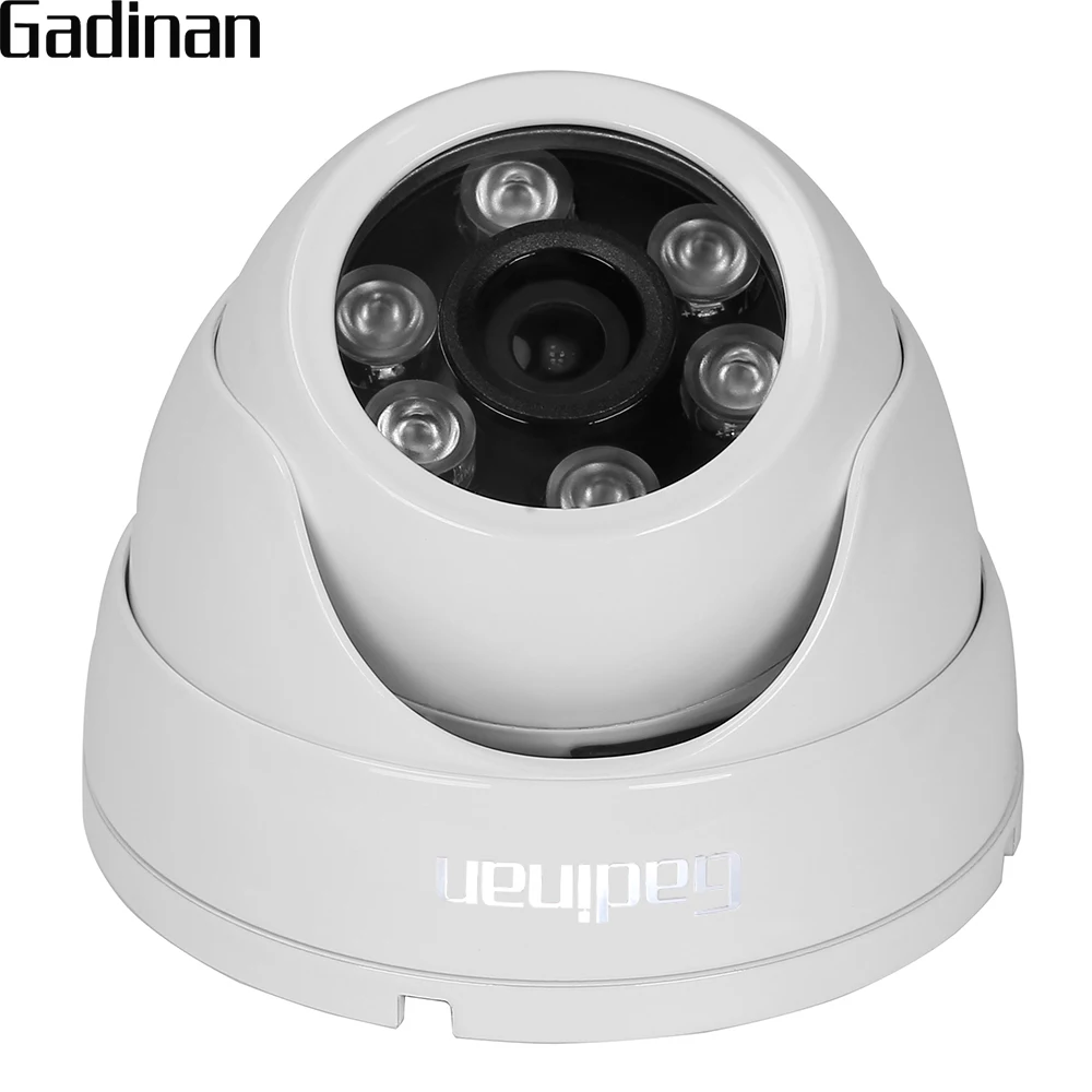 

GADINAN ONVIF Metal Housing IP66 Wide Angle 2.8mm Lens H.264 720P 960P H.265 1080P 3516CV300 VandalProof Anti-vandal IP Camera