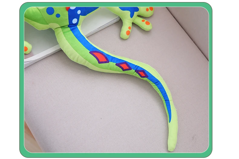 Мягкая плюшевая игрушка Gecko Giant Gecko, мягкая подушка, подарок для детей, рождественские подарки