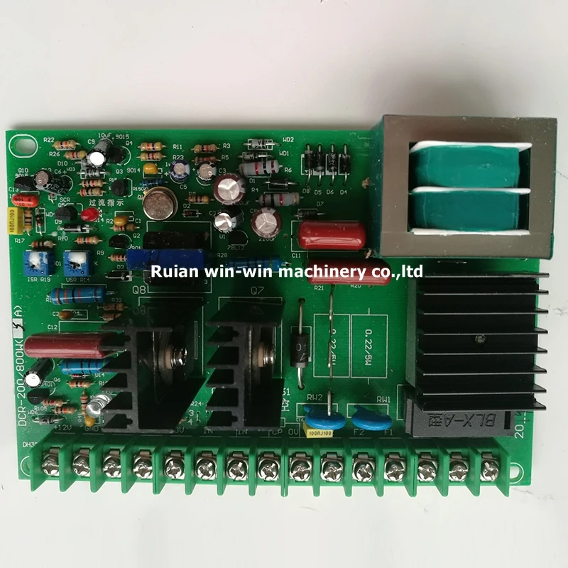 2pcs DCR 200800w 5A Dc motor speed controller board machine spare parts (4)