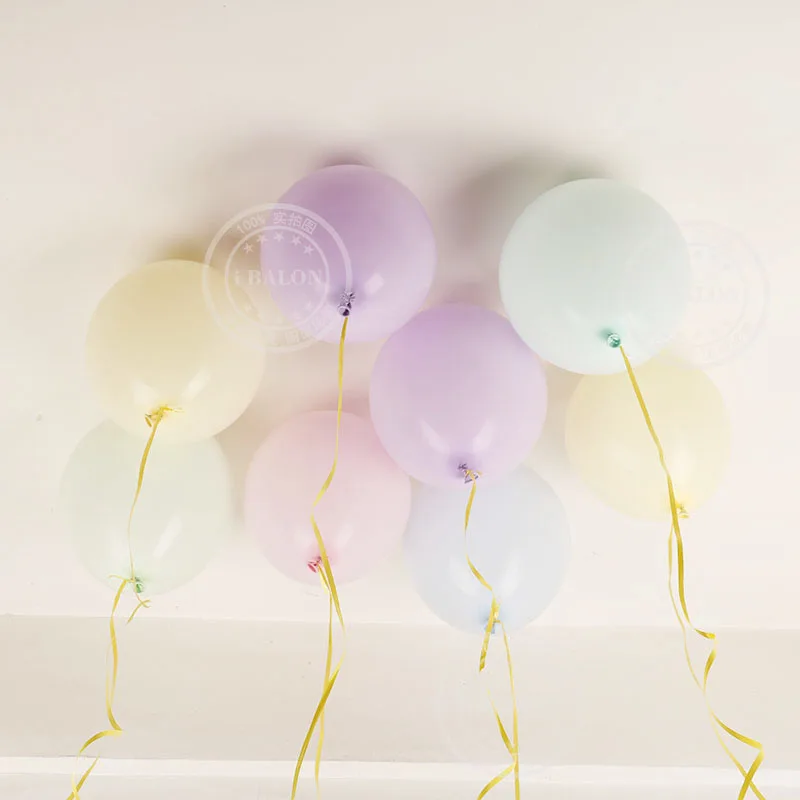 30 шт., шары в виде макарон, ma caron, латексные шары для девочек, украшения для свадьбы, дня рождения, украшения для детей