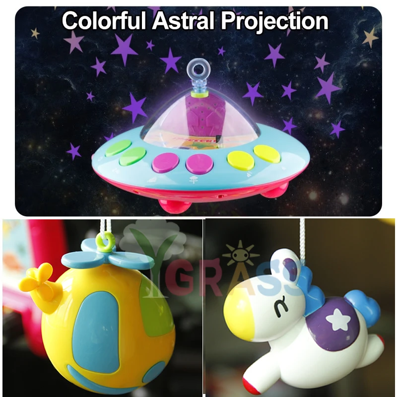 Baby Toys 0-12 Months Crib Mobile Musical Remote Bed Bell With Animal Rattles Projection Cartoon Educational Kids Toy Baby Toys 0-12 Months Crib Mobile Musical Remote Bed Bell With Animal Rattles Projection Cartoon Educational Kids Toy
