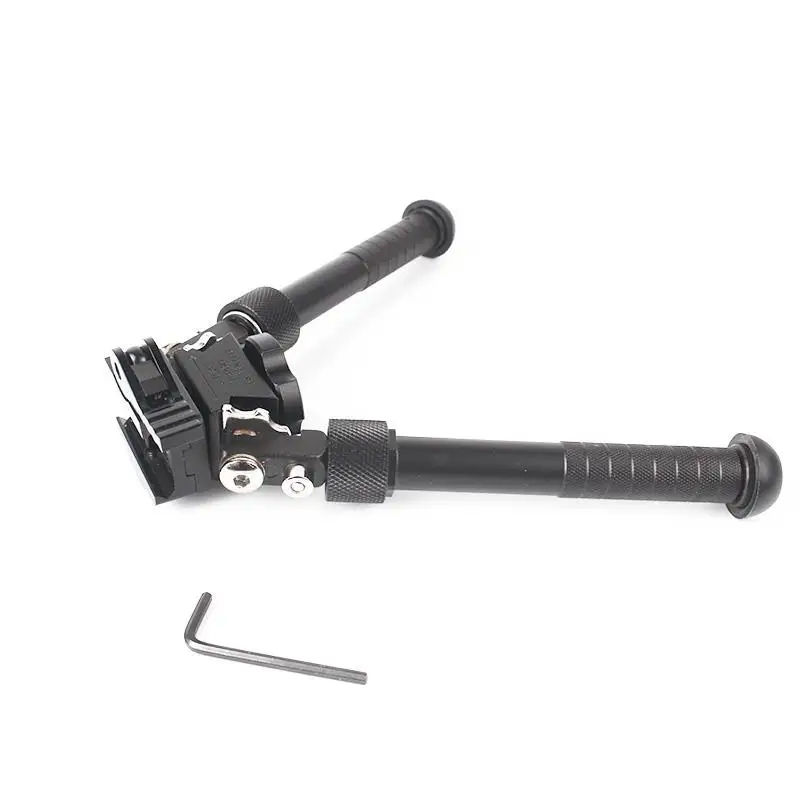

DREAMY ANT Tactical Rifle Bipod Adjustable Telescopic Pendulum Head Bracket Support Frame Air Rifle Bipod Refitting Accessories