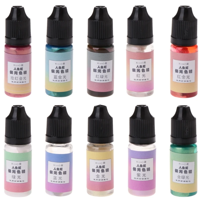 24 Colours Resin Pigment Starry DIY Making Crafts UV Dye Jewelry Accessories 14 Color Shiny Findings Components | Украшения и