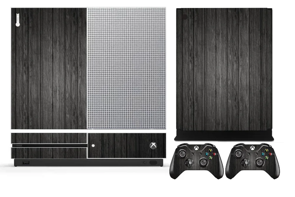 

Wood 267 Vinyl Skin Sticker Protector for Microsoft Xbox One S and 2 controller skins Stickers