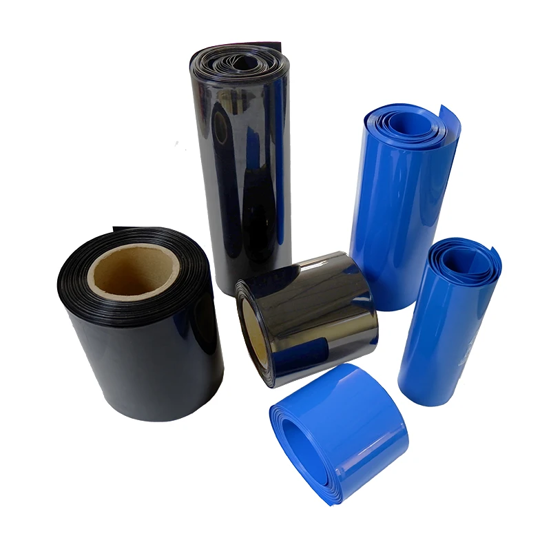 PVC 1 kilogram  blue , black PVC heat shrinkable tube Battery pack PVC Heat Shrinkable tubing Heat Shrinkable