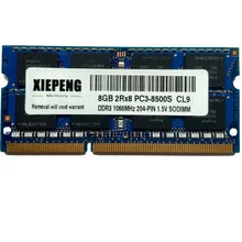 Ноутбук с оперативной памятью 8 Гб 2Rx8 PC3-8500S Оперативная память DDR3 4G 1066 МГц pc3 8500 для acer AS4752G AS4743ZG AS5750G 4820/TG 5745G Тетрадь SODIMM