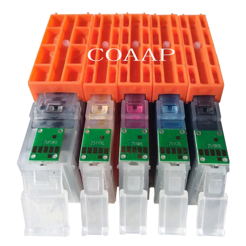 Картридж PGI 250 CLI 251, 15 совместимый с принтером canon PIXMA MG5420, MG5422, MG5520, MG5522, MG6420, IP7220, MX722, MX922, IX6820 (art.: 7a5b22990) - 7a5b22990