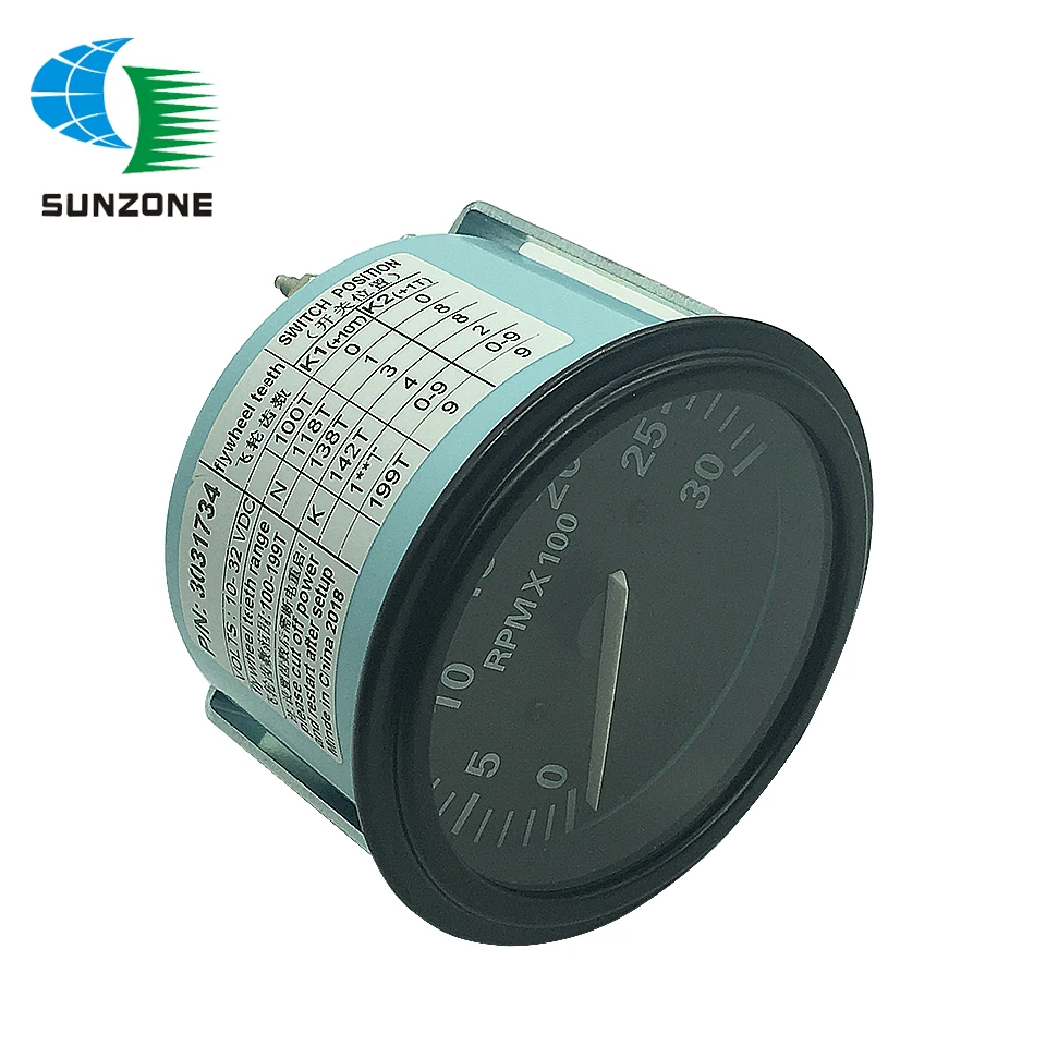 

Tachometer 3031734 For Cummins Diesel Motor Mechanical Speed Meter 10-32V