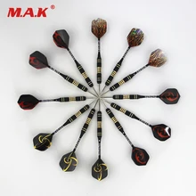 12 шт. профессиональная прямая Дротика 23 г медный дротик с алюминиевым полюсом для игр на открытом воздухе