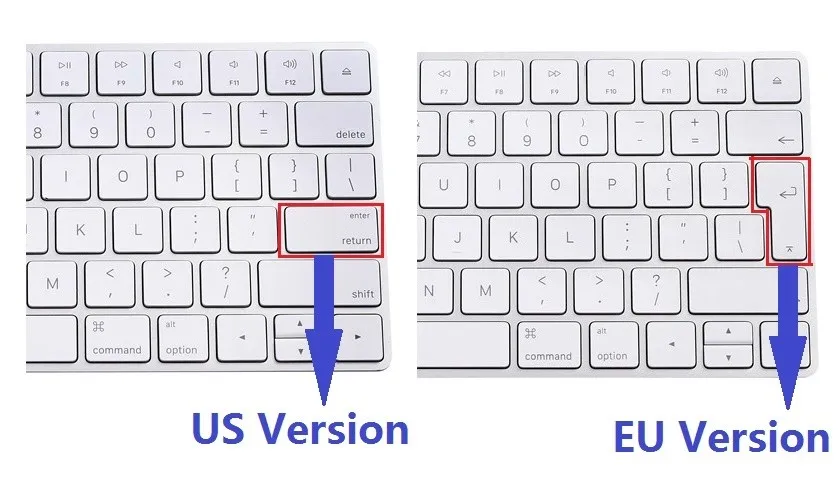 Силиконовый чехол для испанской клавиатуры ЕС евро ESP нового iMac Magic 2 Bluetooth