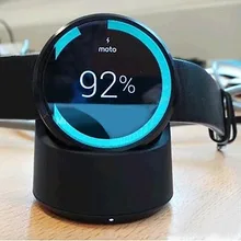 Moto360 qi wireless-ladestation schnelle usb ladestation für motorola moto 360 smart watch und 2nd gen smartwatch