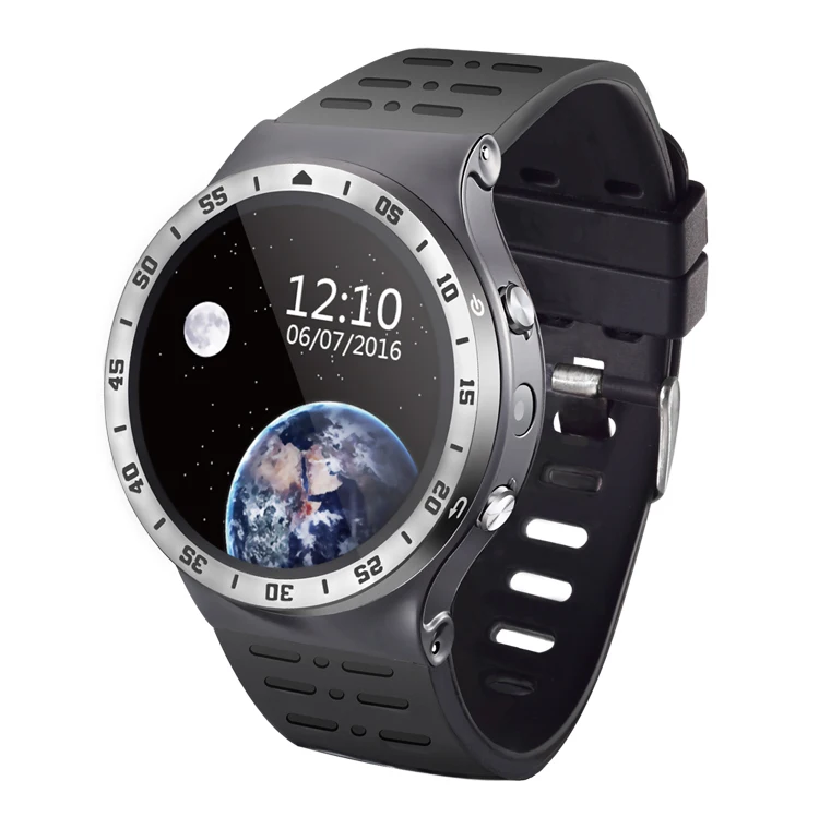 Наручные часы Смарт часы GSM 3g WCDMA Quad-Core Android 5,1 8 г Встроенная память SmartWatch gps Wi-Fi 5.0MP HD Камера сердечного ритма Носимых устройств