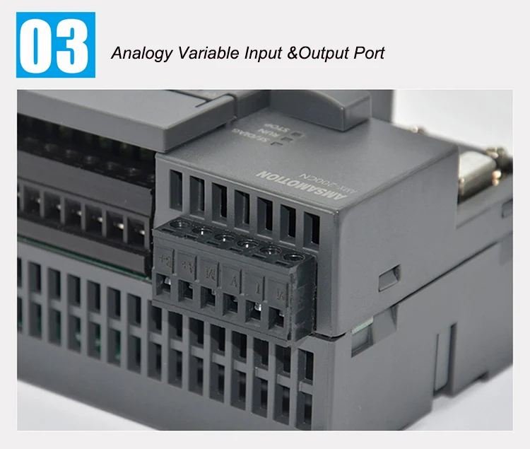 Amsamotion cpu224xp S7 200CN plc dcdc 14