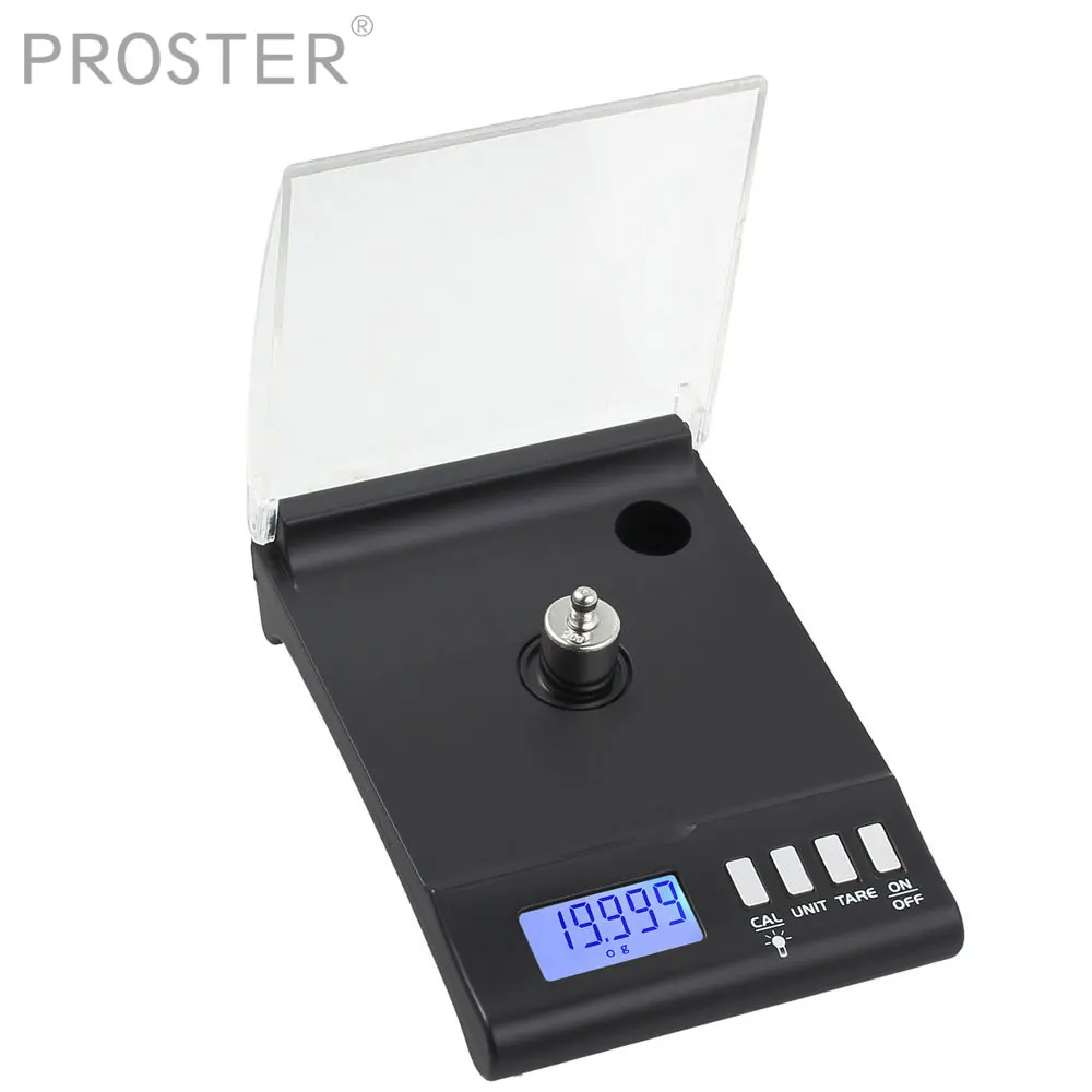 Proster 0.001g 30g Digital Weighing Scale g/ ct/ dwt/ ozt /oz /gn Gem Diamond Digital Jewelry Pocket Scale with Protective Cover Proster 0.001g 30g Digital Weighing Scale g/ ct/ dwt/ ozt /oz /gn Gem Diamond Digital Jewelry Pocket Scale with Protective Cover