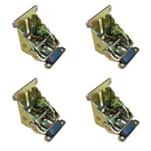 4 шт фиксатор раздвижной стол кровать ноги сталь складной кронштейн винт